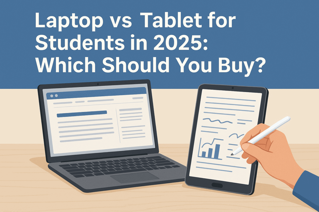 Laptop vs Tablet for Students in 2025